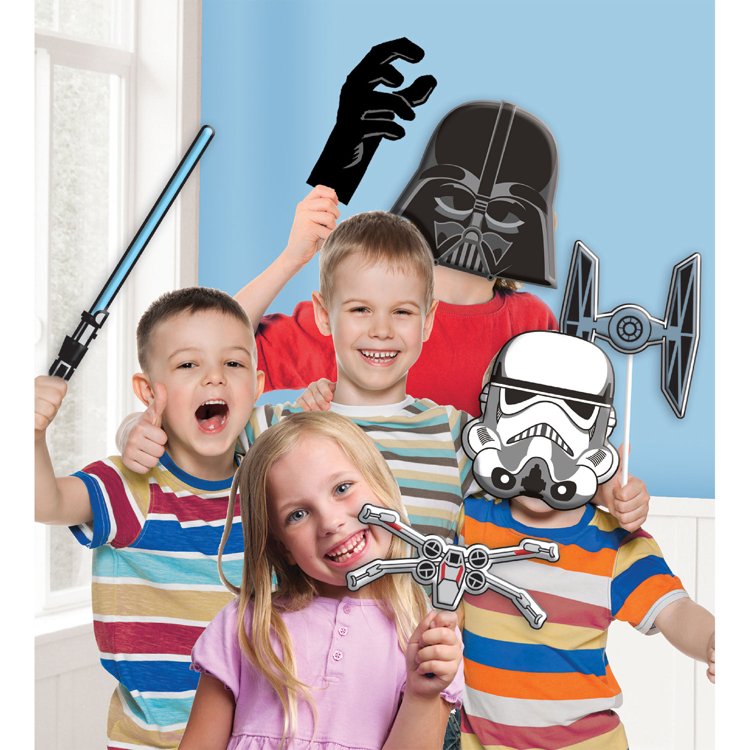 10 x Star Wars Party Photo Booth Childs Star Wars Party Photo Props eBay